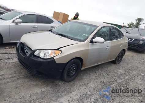 2008 Hyundai Elantra Gls/Se from USA, damaged, VIN KMHDU46DX8U543749